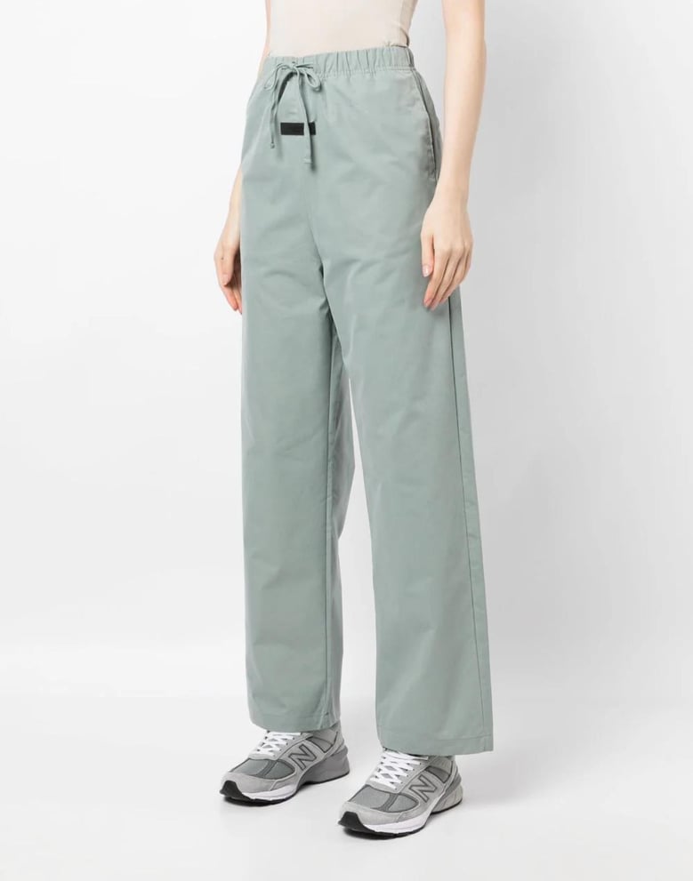 essentials logo relaxed trousers by Selfnex
