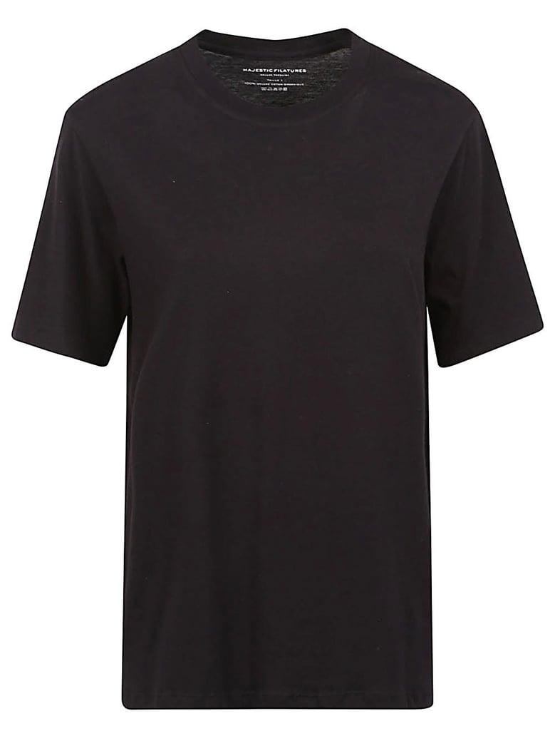 cotton crewneck top by Selfnex