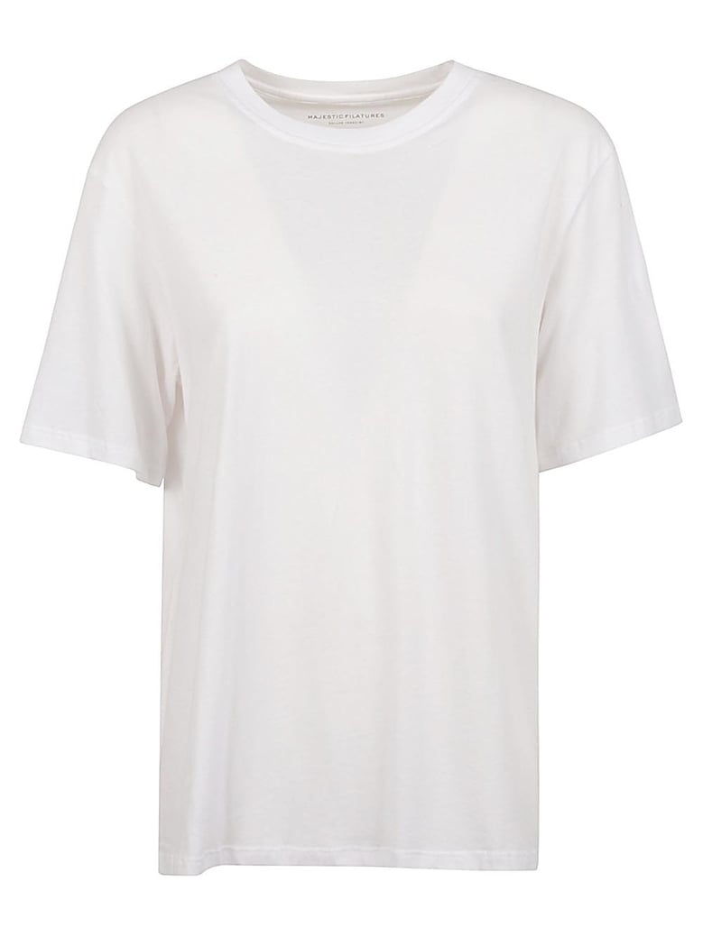cotton crewneck top by Selfnex