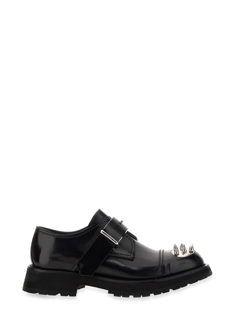 studded derby loafer by Selfnex