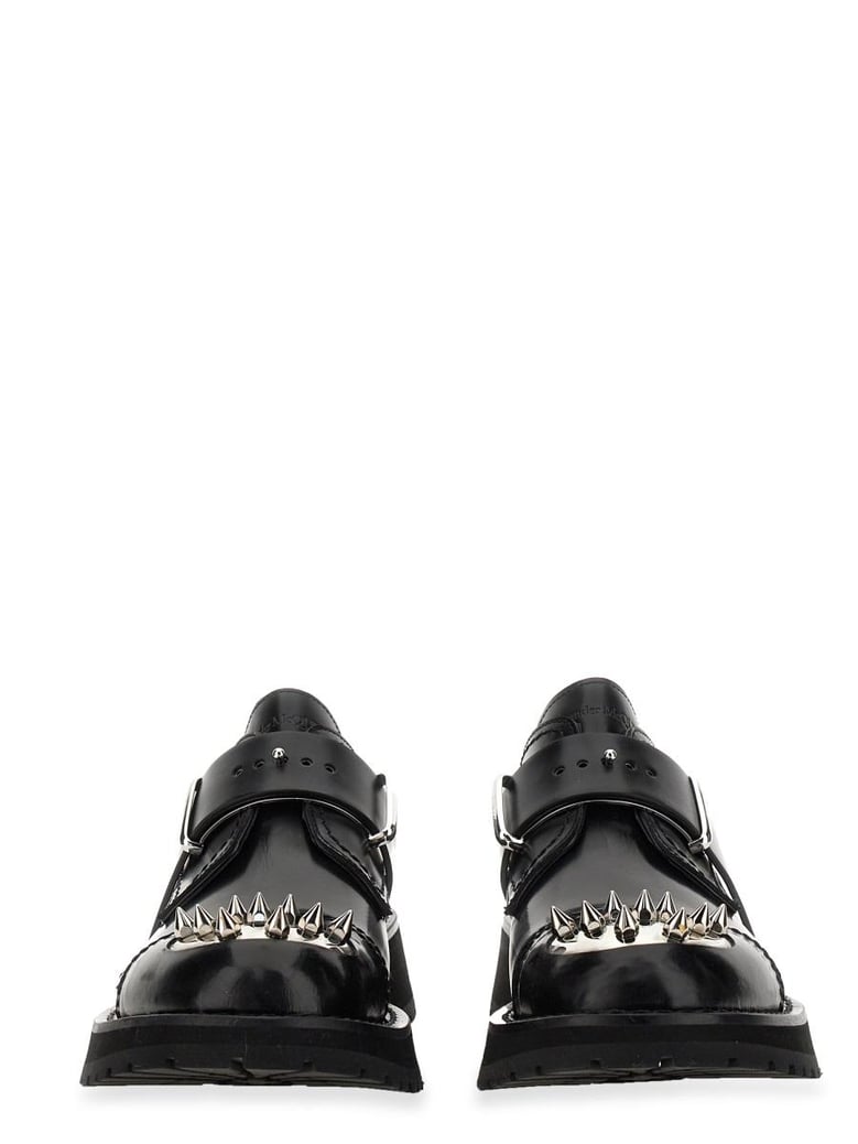 studded derby loafer by Selfnex