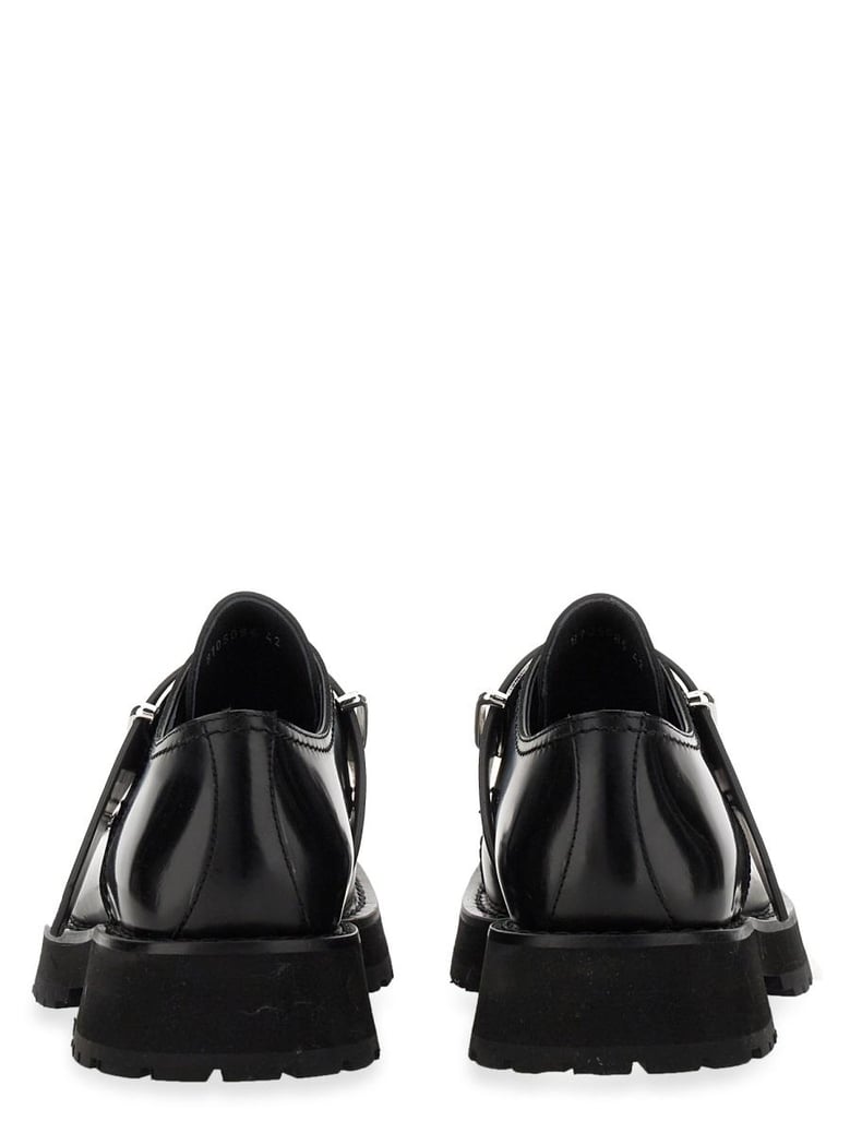 studded derby loafer by Selfnex