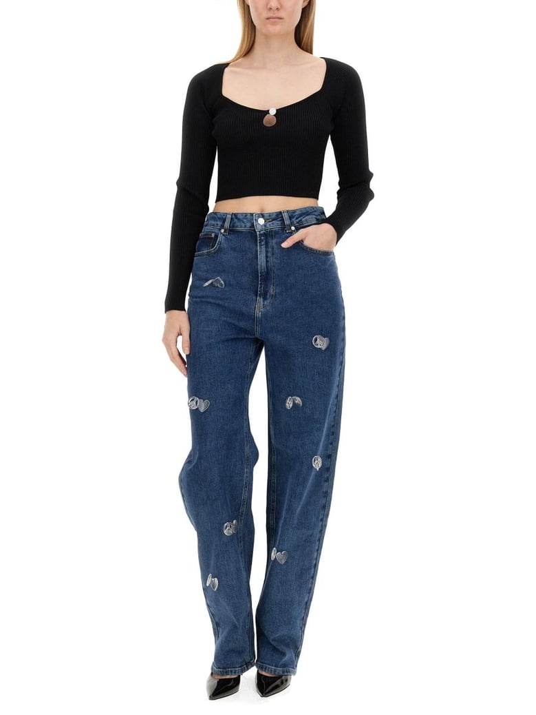 ribbed crop top by Selfnex