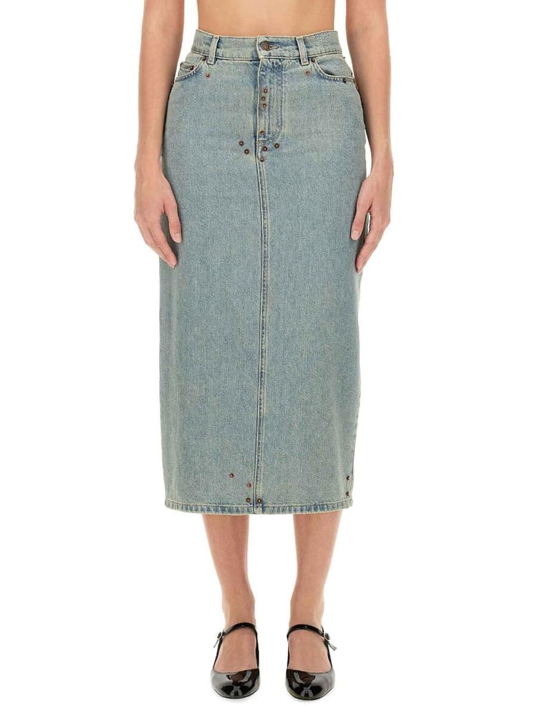 denim skirt by Selfnex