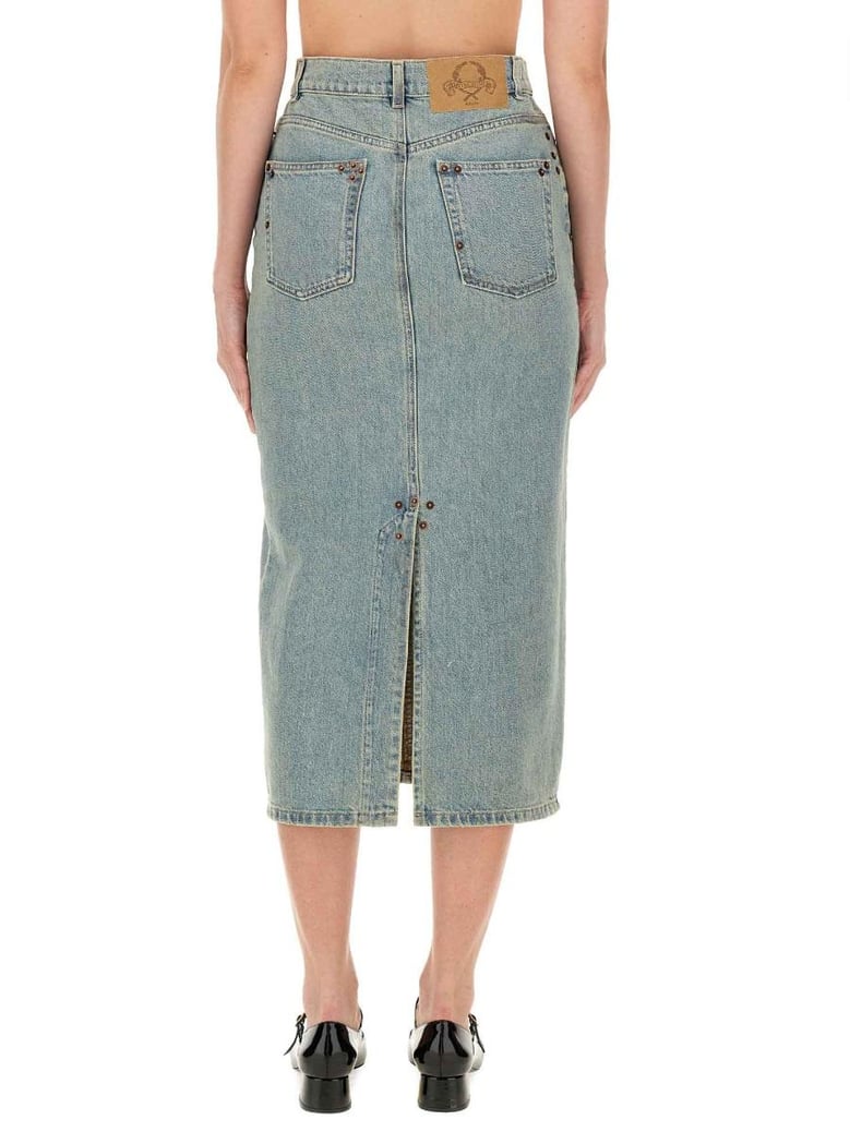 denim skirt by Selfnex