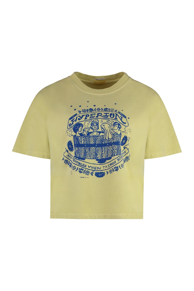 cotton crew-neck t-shirt by Selfnex