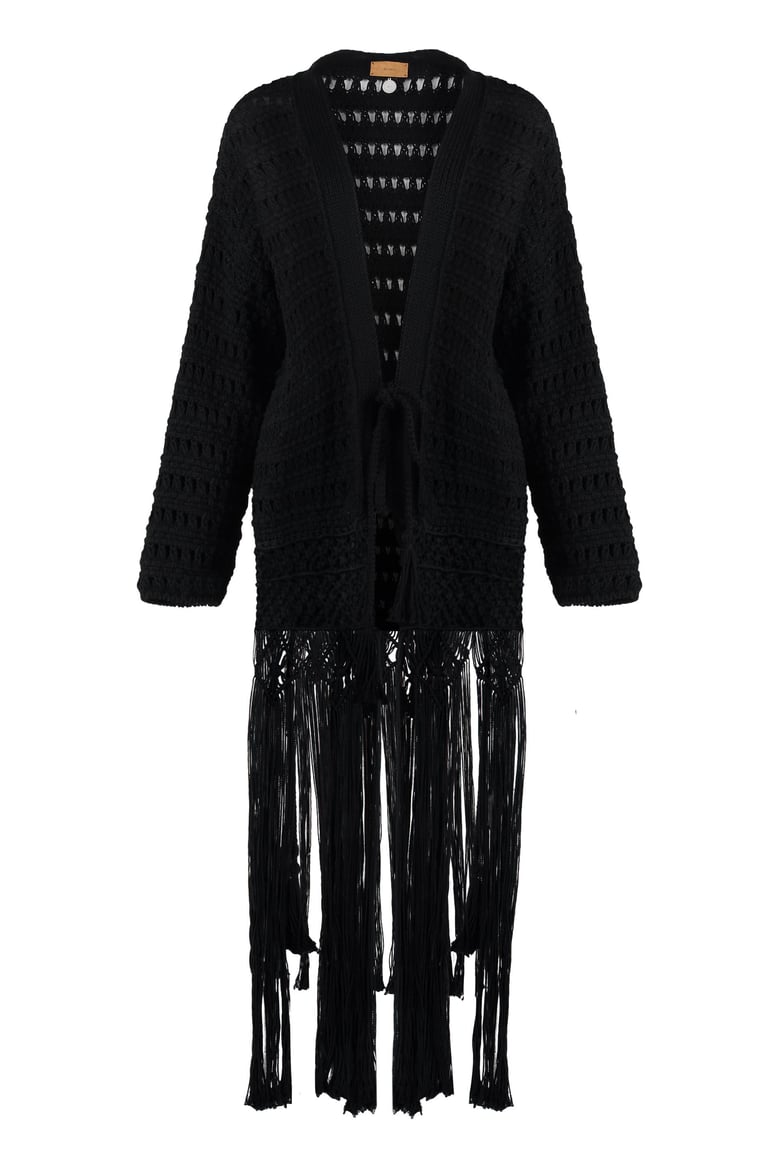 love letter to india cotton cardigan by Selfnex