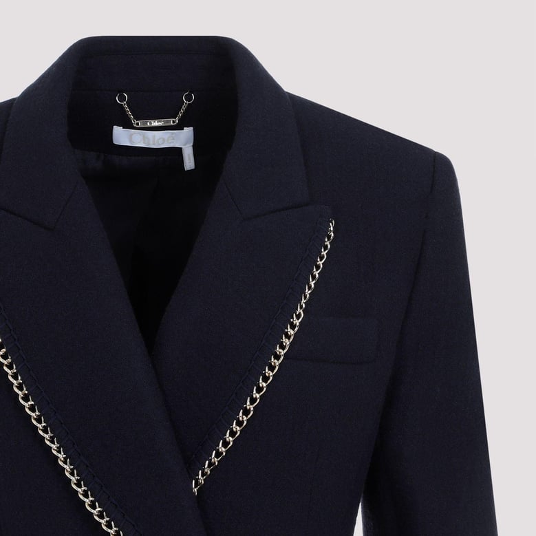 double-breasted virgin wool jacket by Selfnex