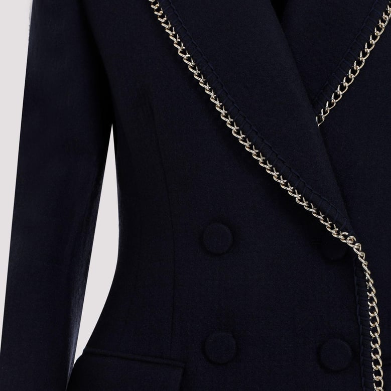 double-breasted virgin wool jacket by Selfnex