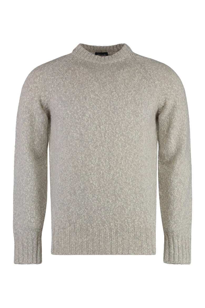crew-neck wool sweater by Selfnex