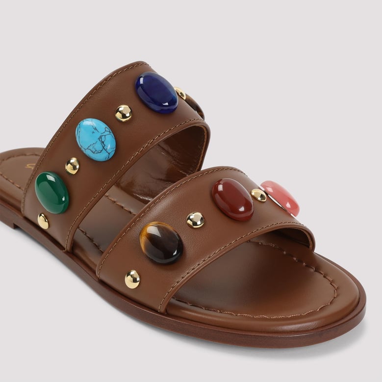 leather sandals by Selfnex