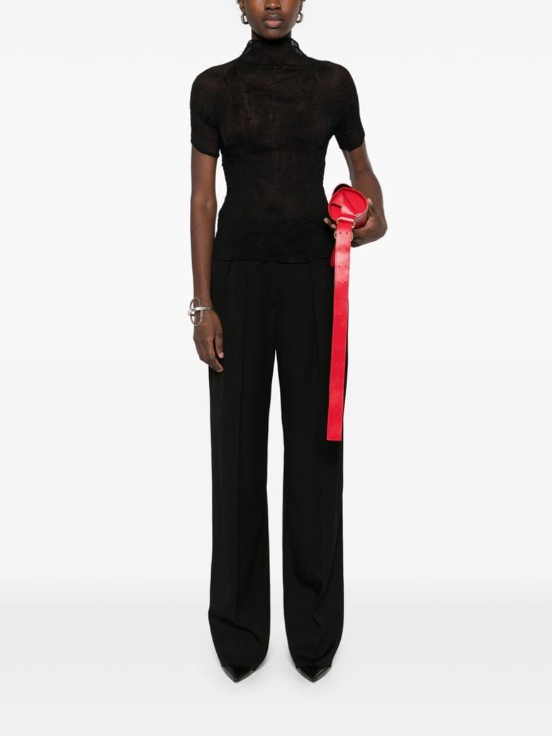 straight-leg trousers by Selfnex