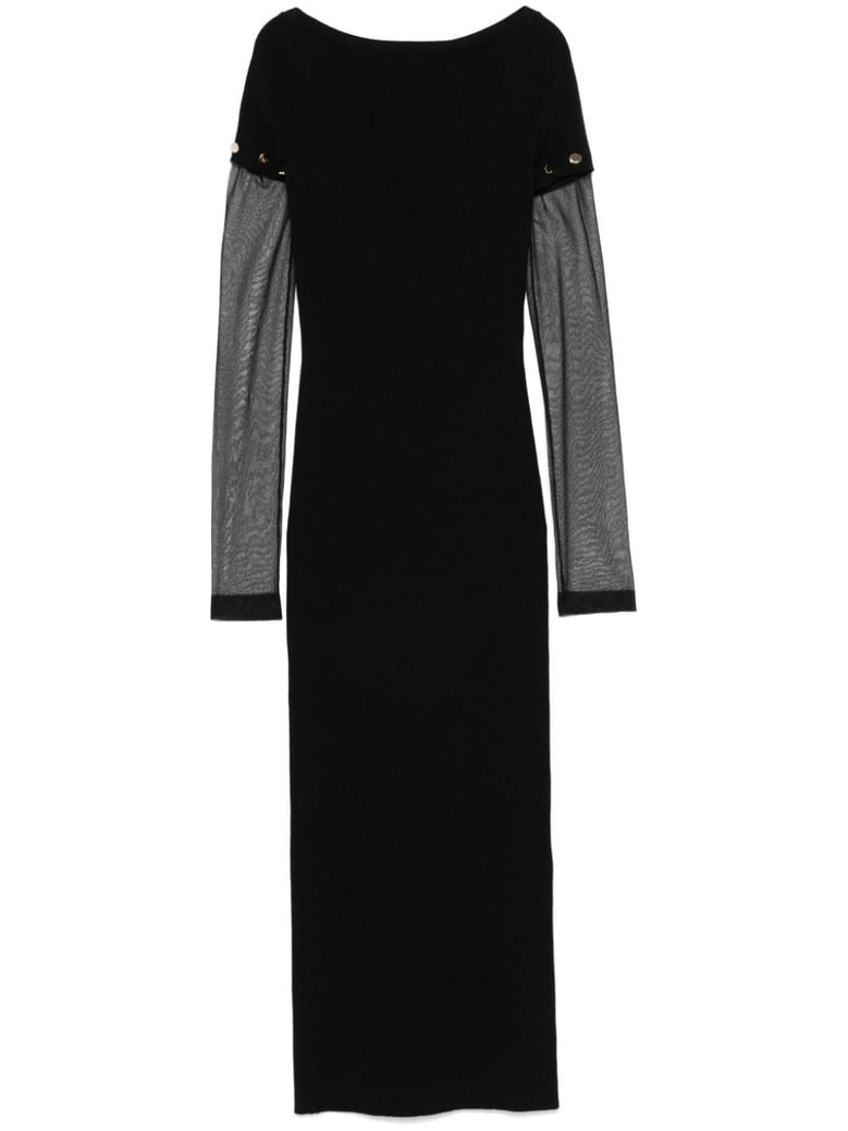 knitted long dress by Selfnex