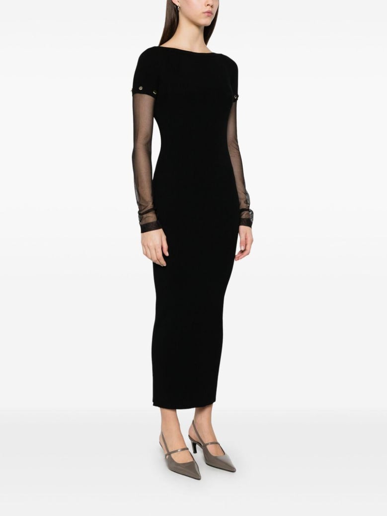 knitted long dress by Selfnex
