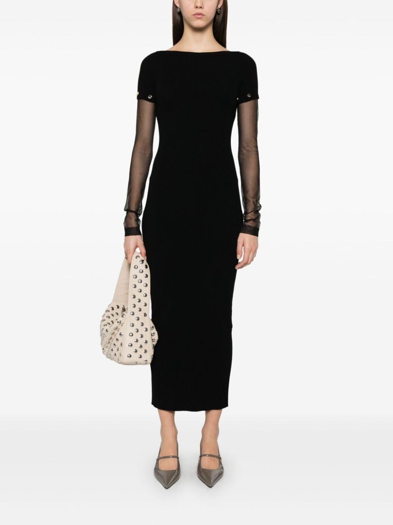 knitted long dress by Selfnex