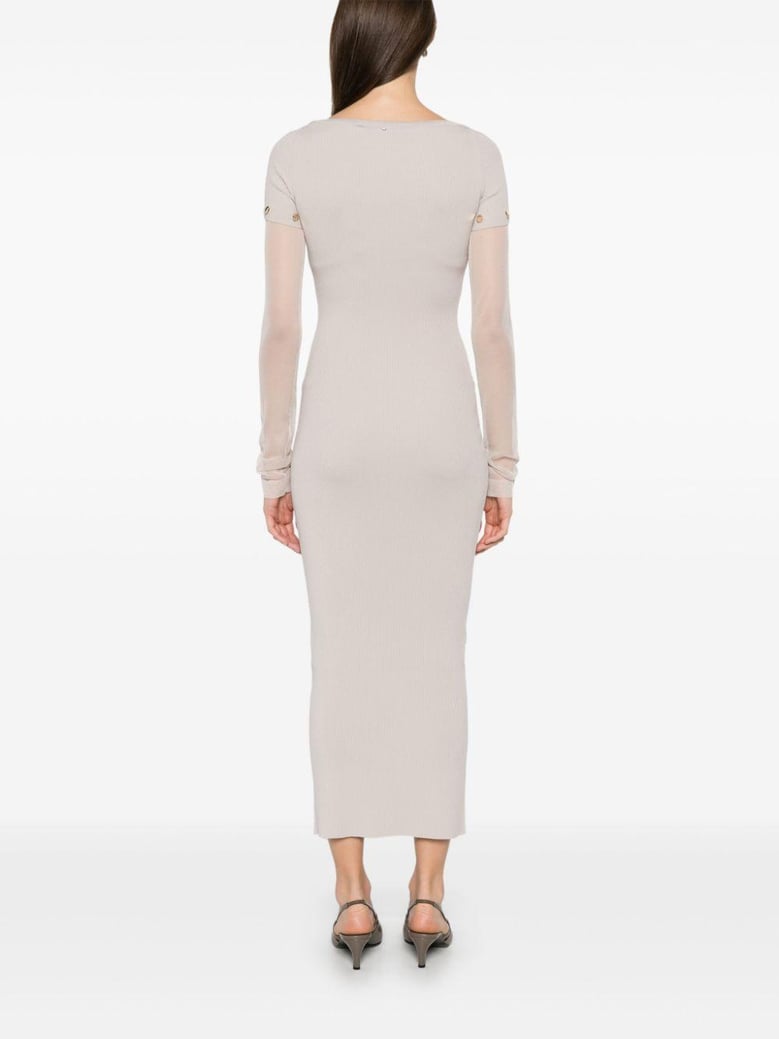 knitted long dress by Selfnex