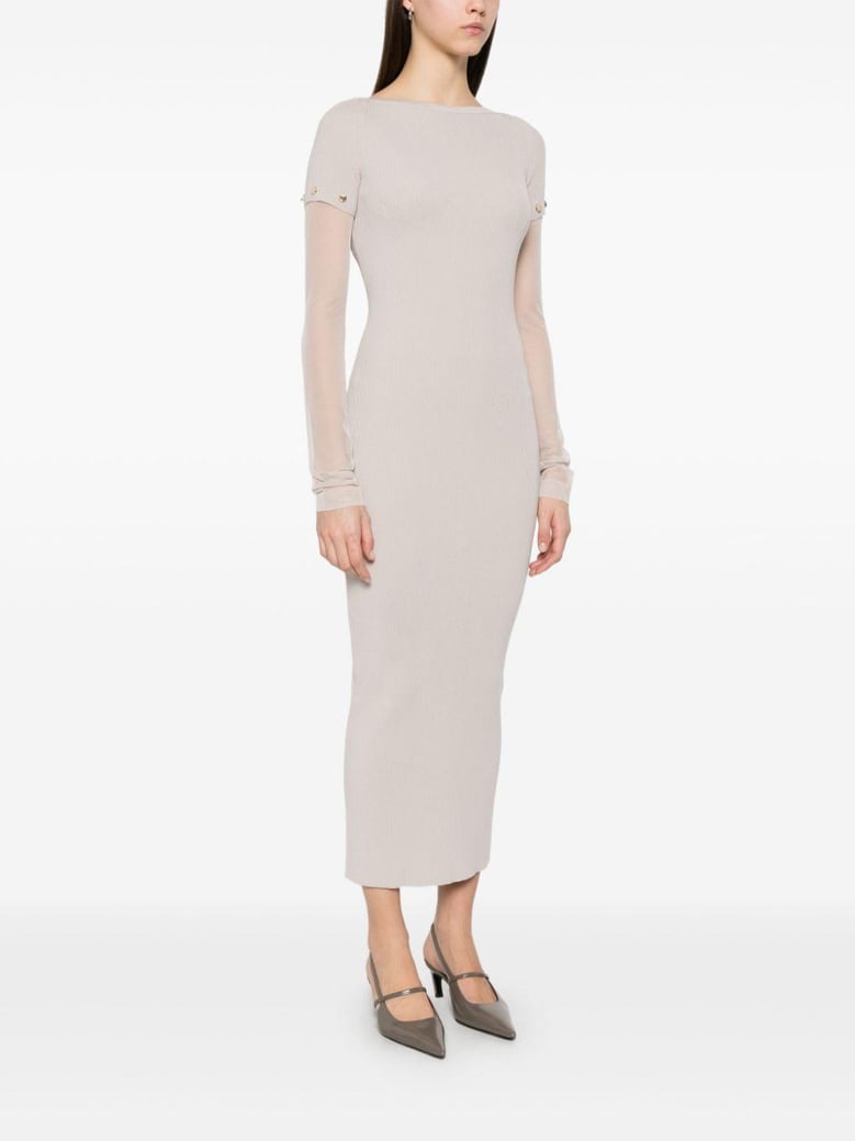 knitted long dress by Selfnex