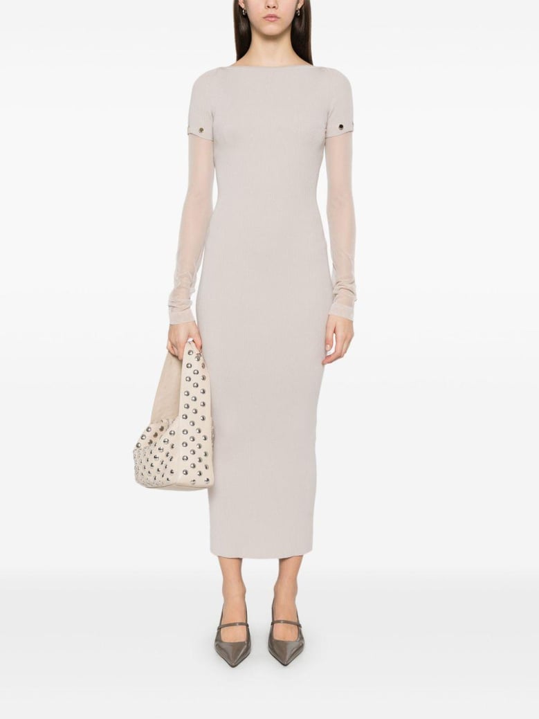 knitted long dress by Selfnex