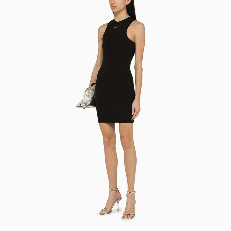sleek rowing black dress by Selfnex