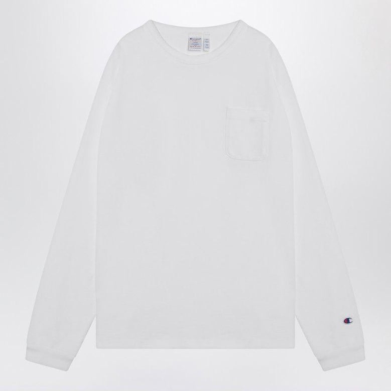 white long-sleeved t-shirt by Selfnex