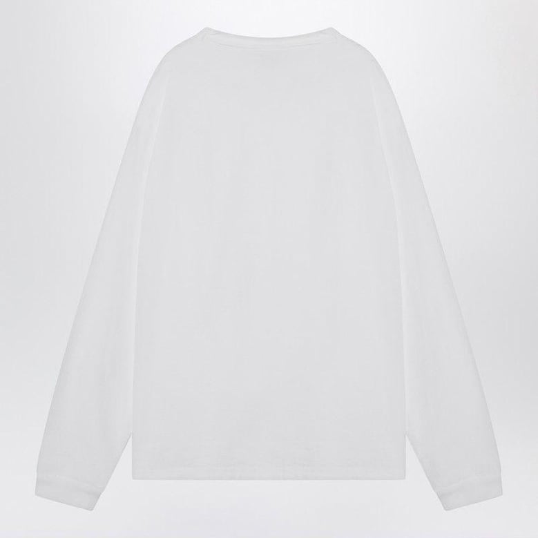 white long-sleeved t-shirt by Selfnex