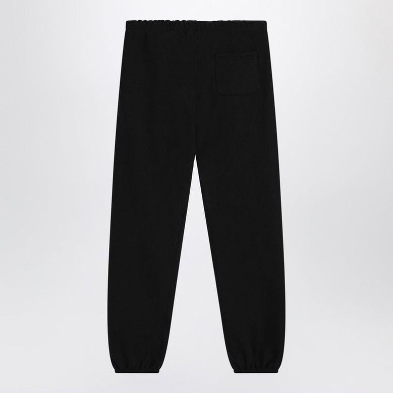 black cotton jogging trousers by Selfnex