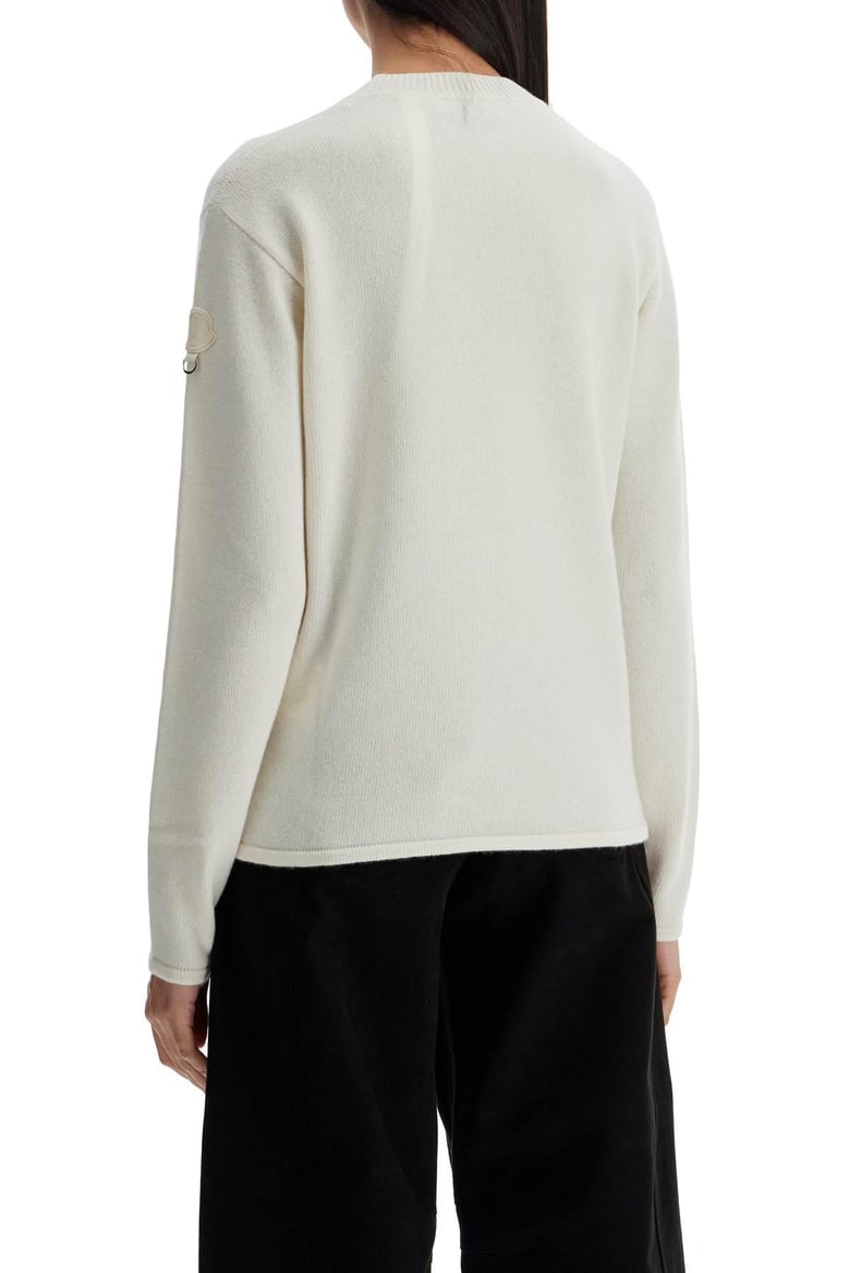 white wool sweater by Selfnex