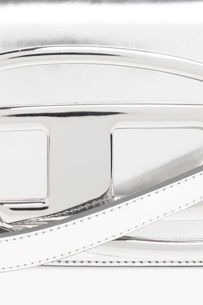 silver logo plaque top handle bag by Selfnex