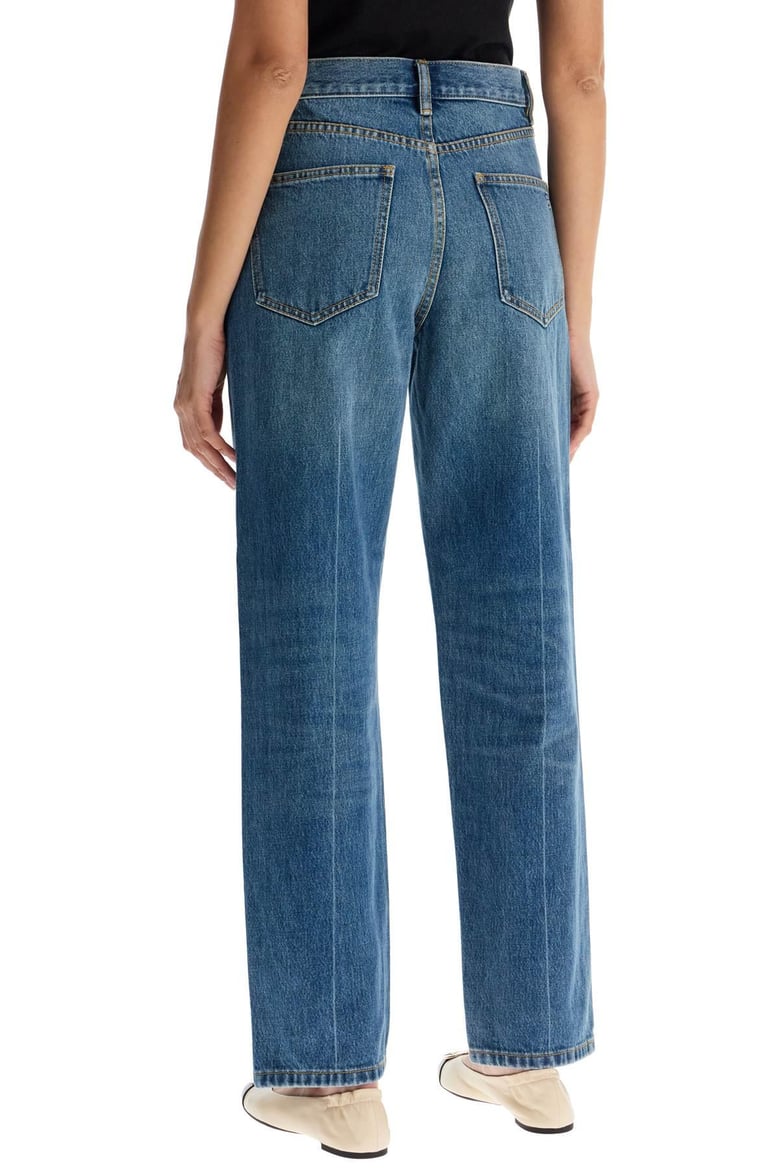 slim denim cotton jeans by Selfnex