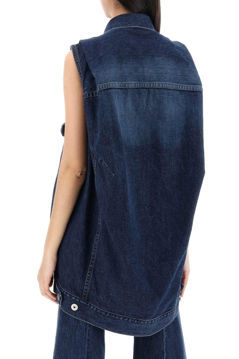 denim vest by Selfnex