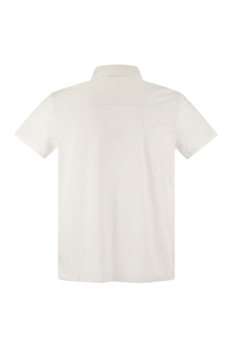 short sleeve polo by Selfnex