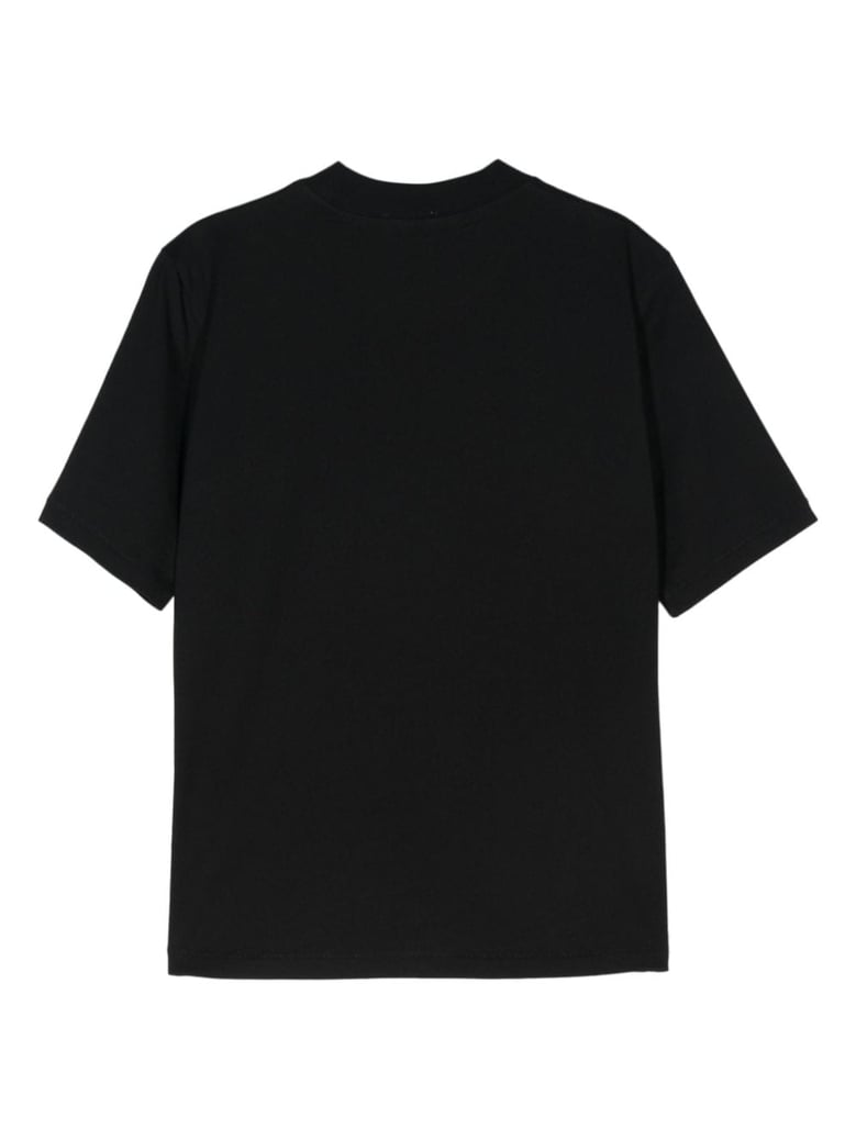 mock neck tee by Selfnex