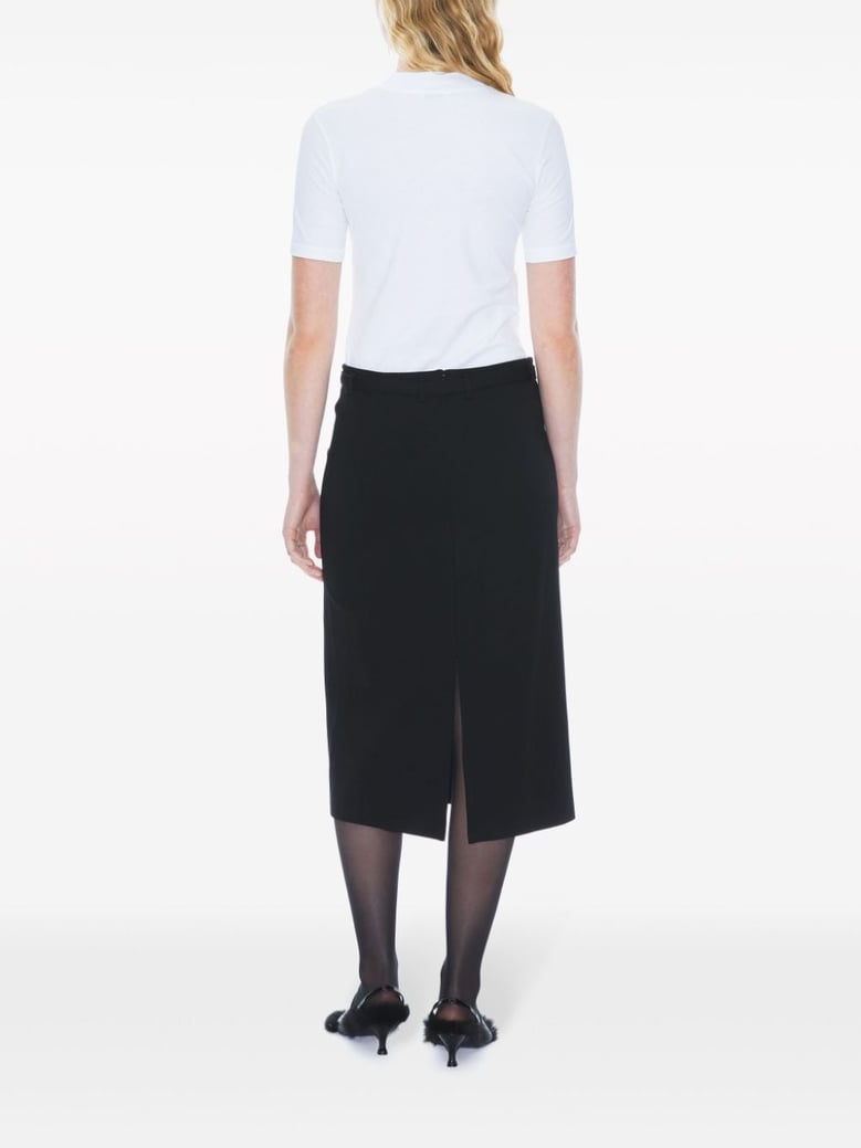 mock neck tee by Selfnex