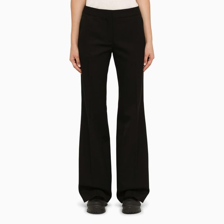 slim tailored pant slightly low waist by Selfnex