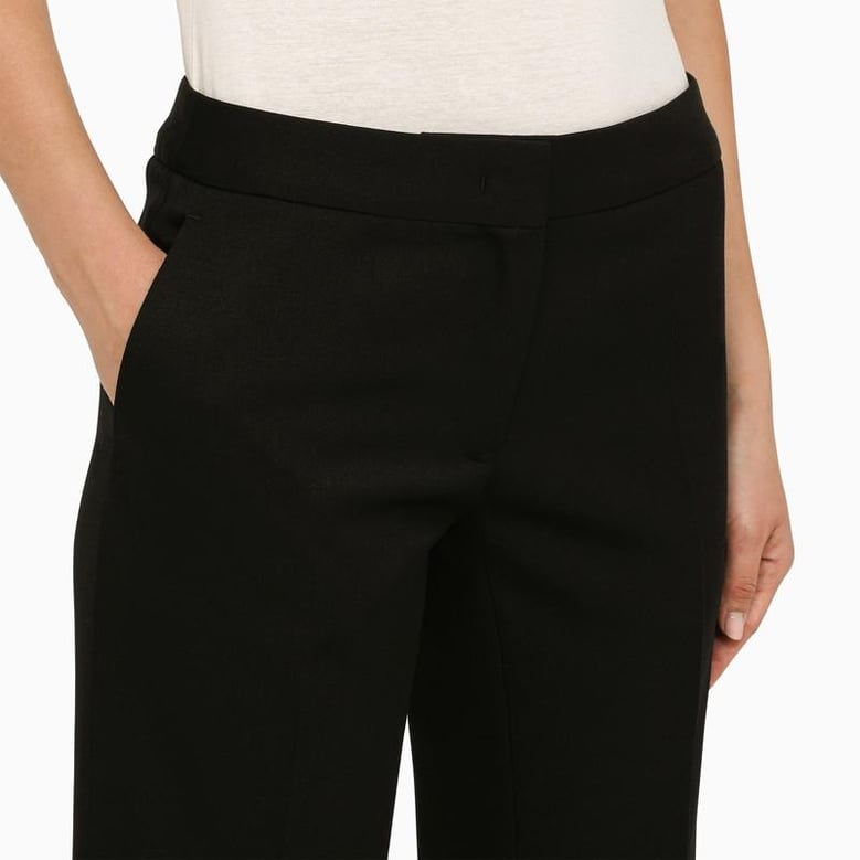 slim tailored pant slightly low waist by Selfnex