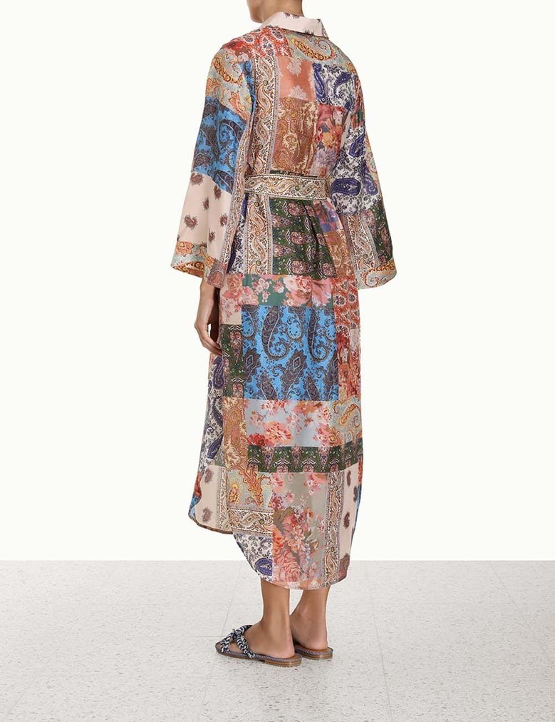 devi midi shirt dress by Selfnex