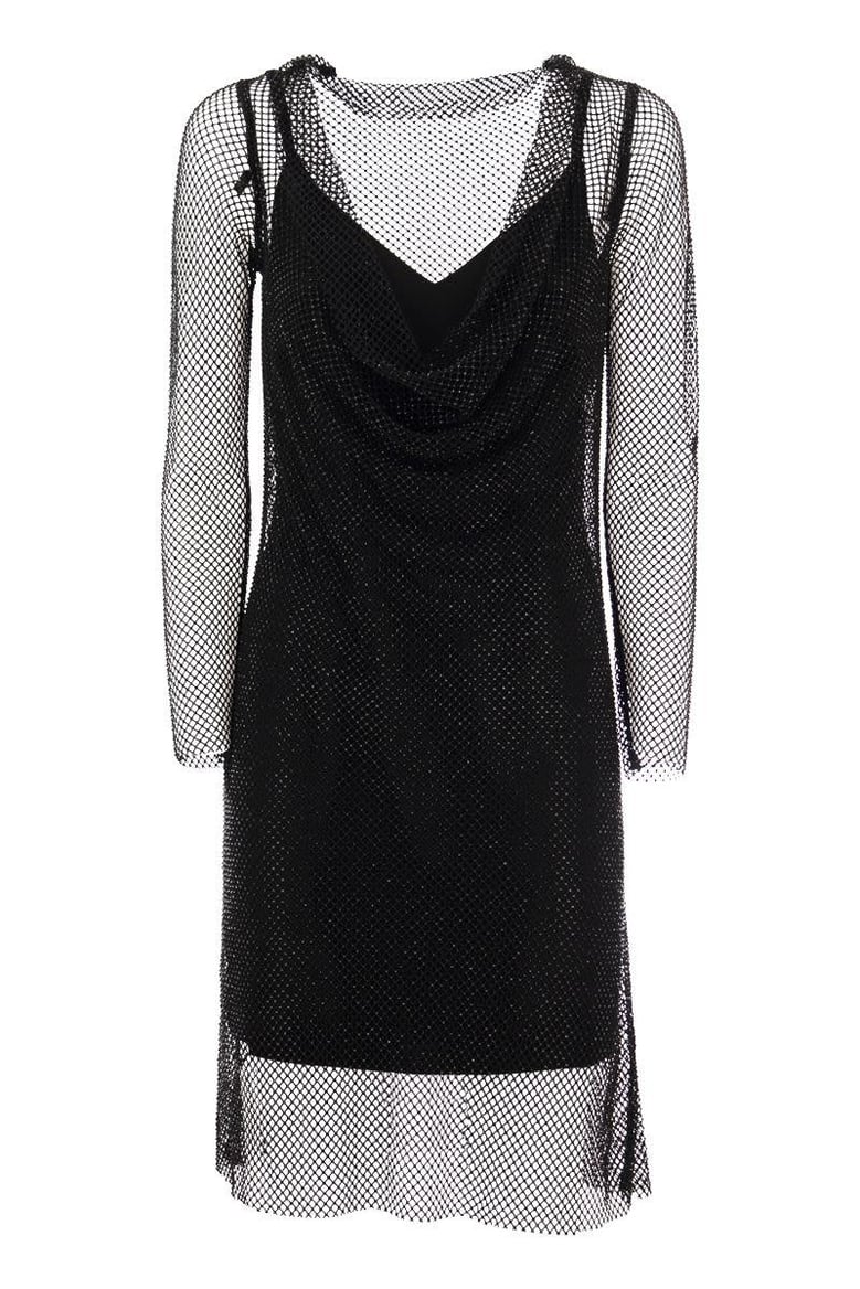 vezzo mini dress with strass by Selfnex