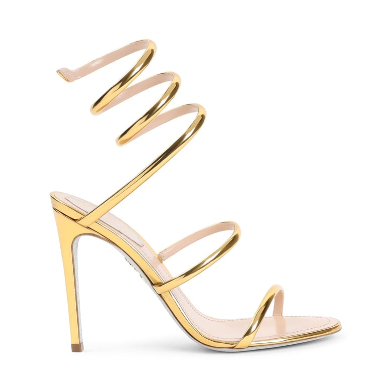 renè caovilla calf leather sandals by Selfnex