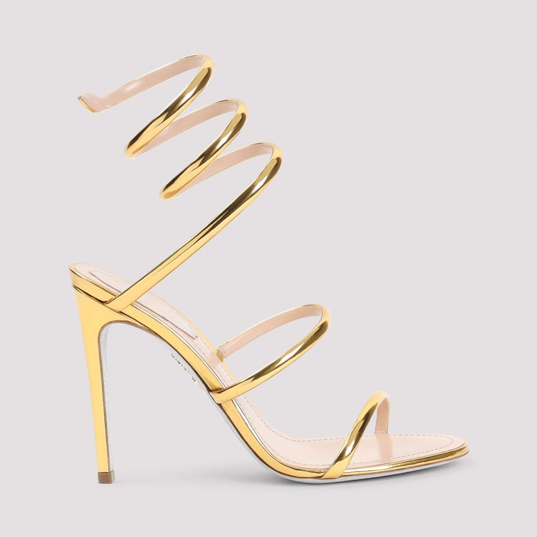 renè caovilla calf leather sandals by Selfnex