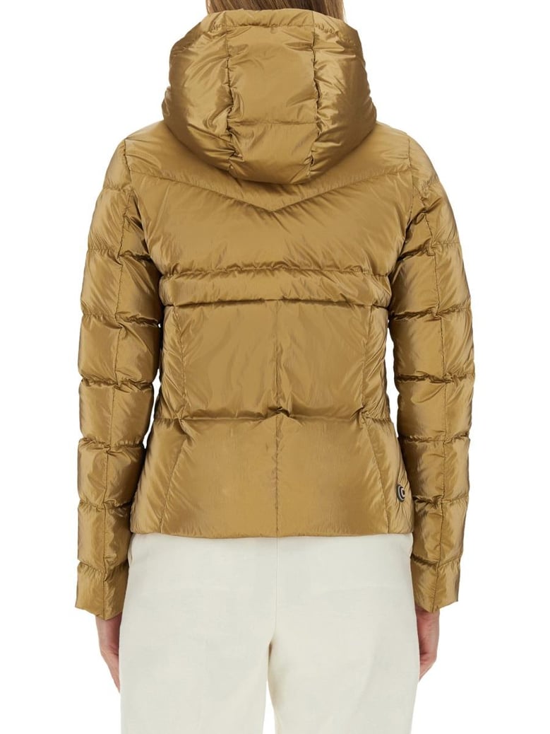 down jacket with hood by Selfnex