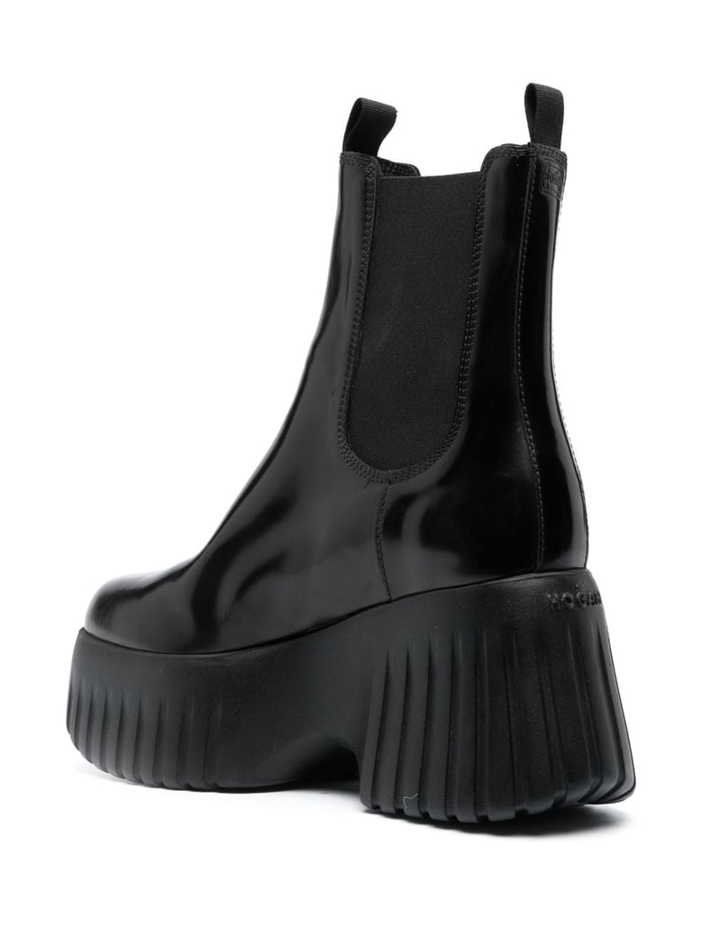 h-stripe chelsea boot by Selfnex