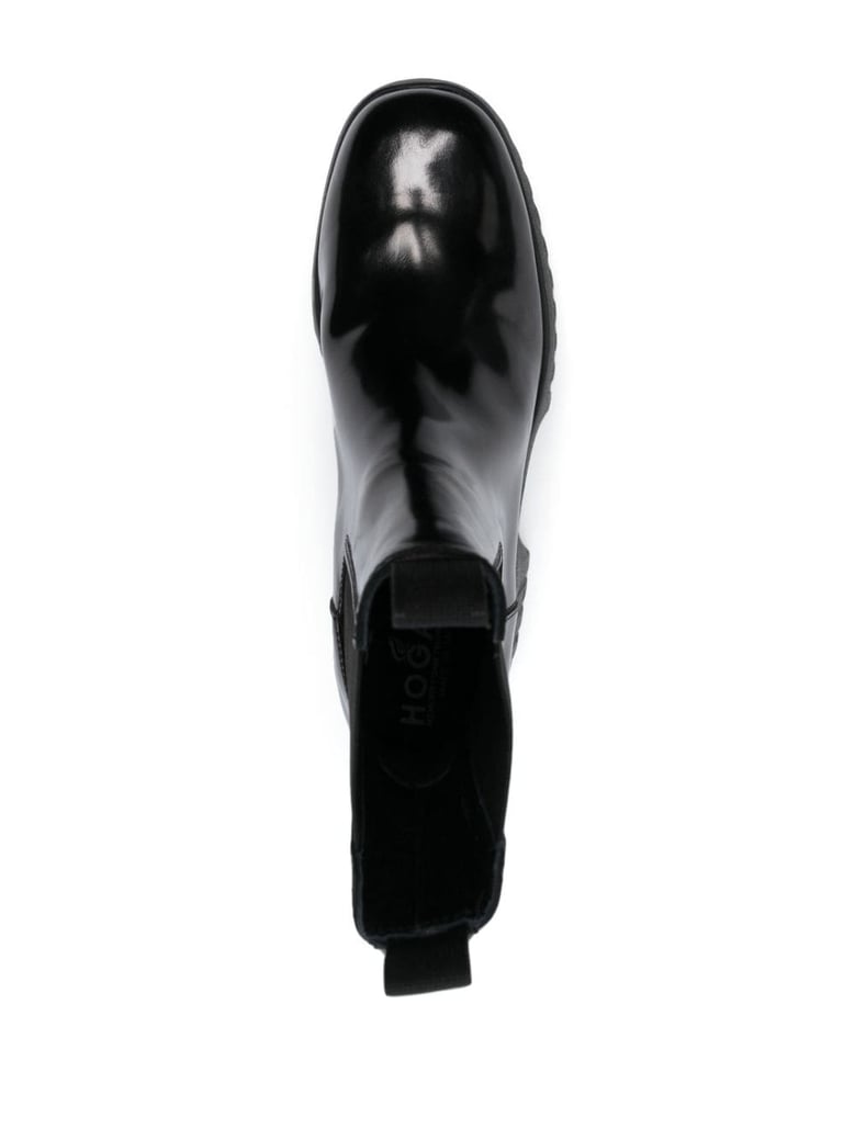 h-stripe chelsea boot by Selfnex