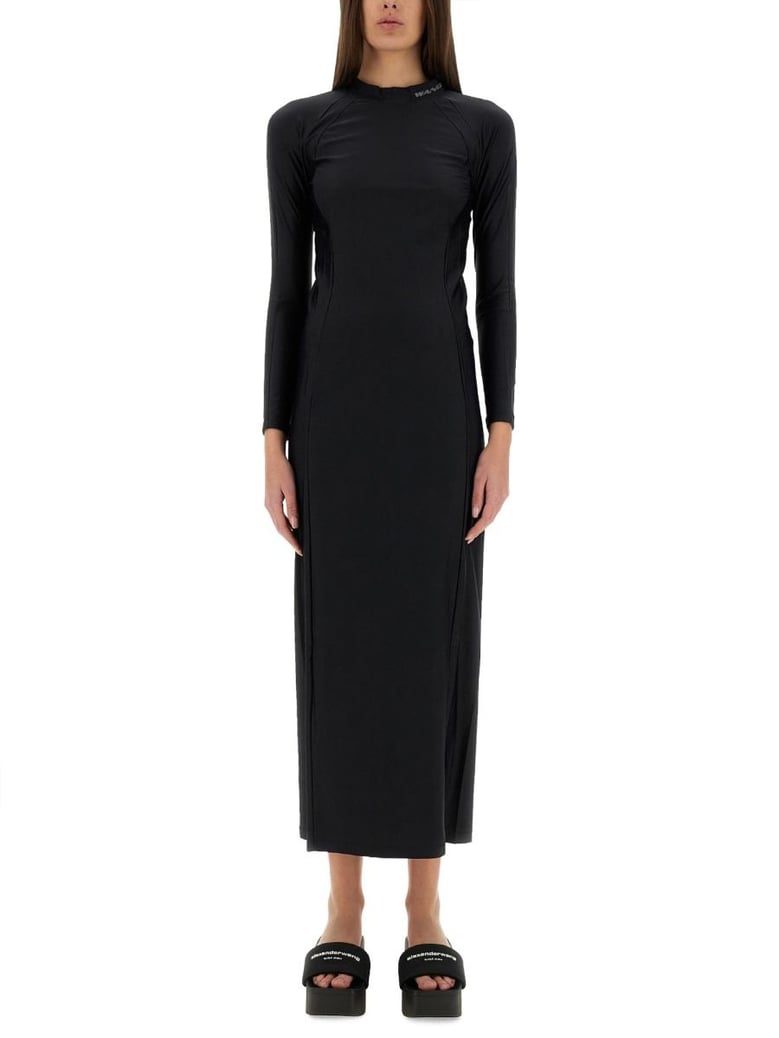 long dress with logo by Selfnex