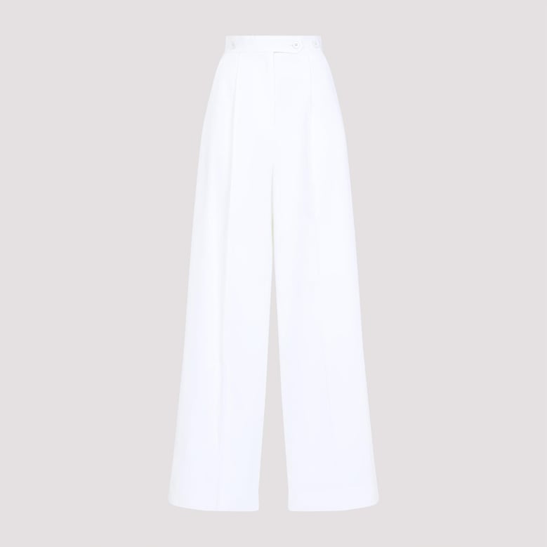 cotton pleated pants by Selfnex