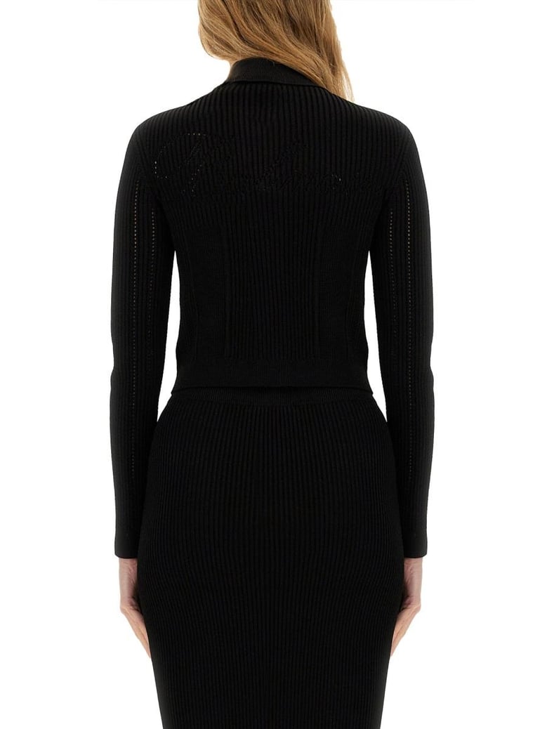 knitted cardigan by Selfnex