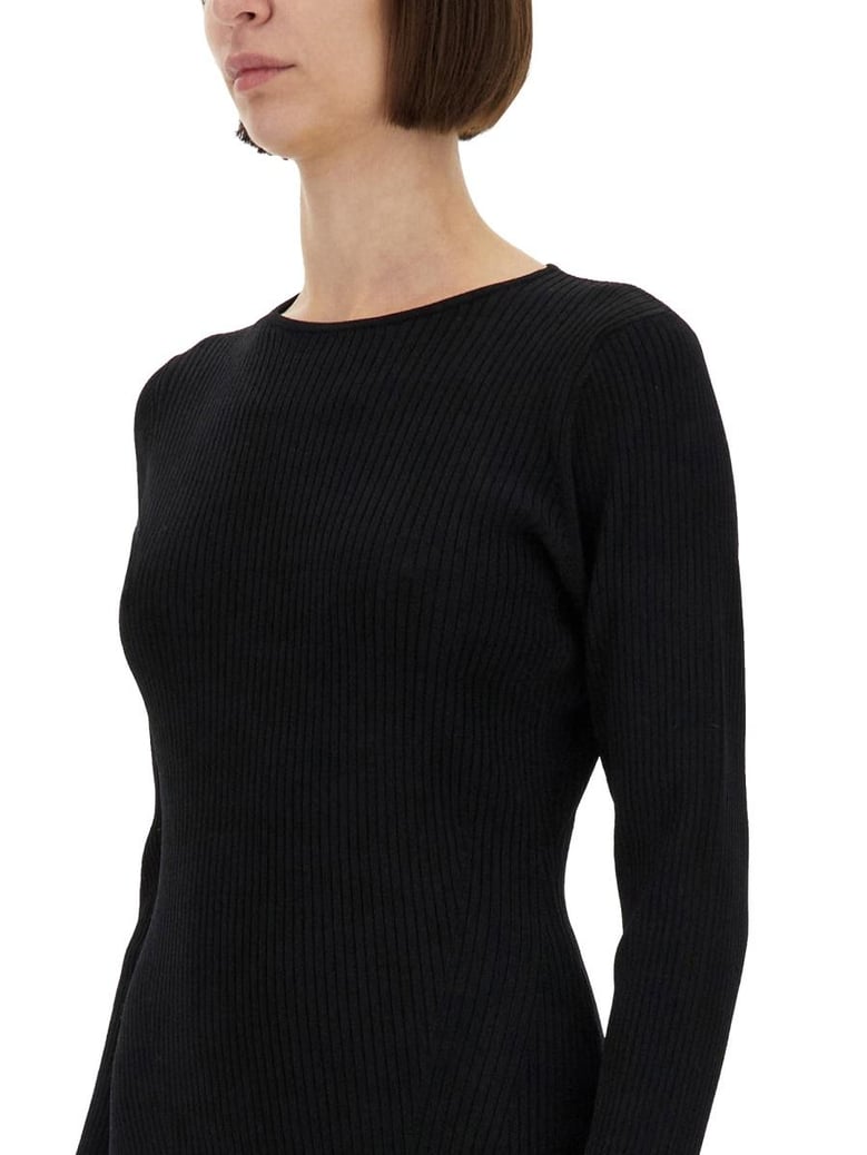 knitted mini dress by Selfnex