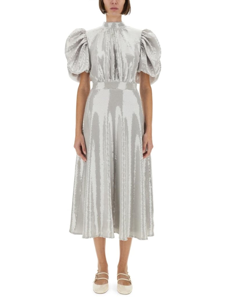midi dress with sequins by Selfnex