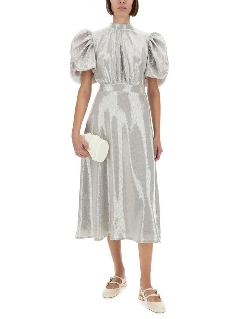 midi dress with sequins by Selfnex