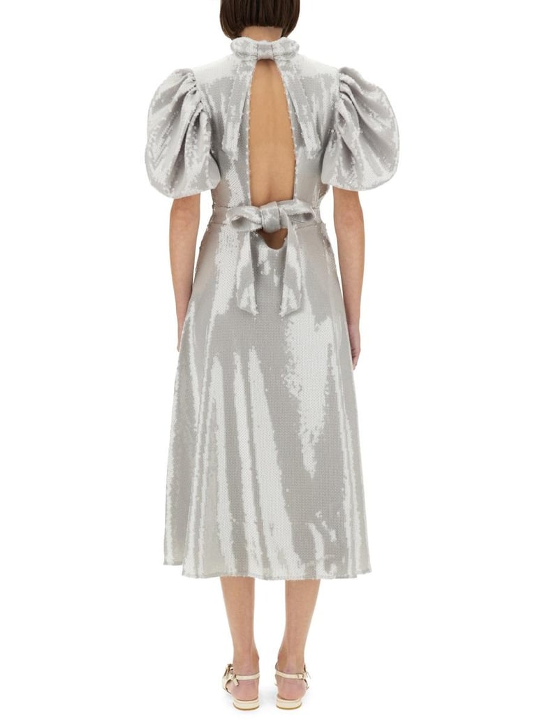 midi dress with sequins by Selfnex
