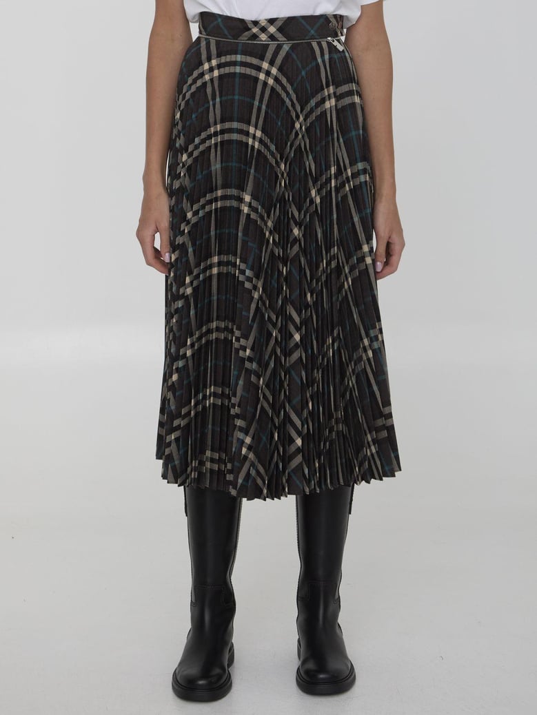 squared skirt by Selfnex